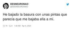 Enlace a Mi outfit para bajar la basura es una basura, por @DESNEURONAO