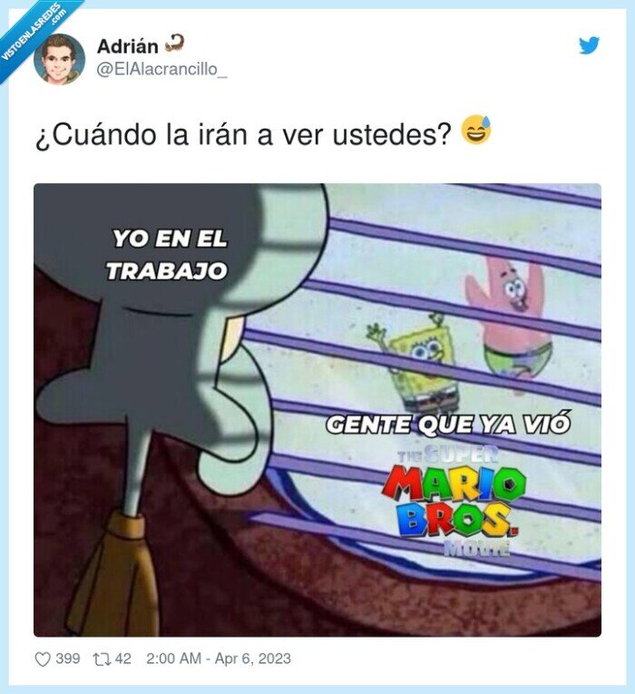 calamardo,super mario,pelicula,cine