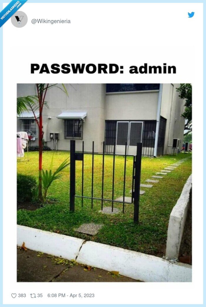 password,contrase&ntilde;a,jardin,valla,admin