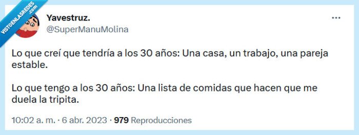 30 años,doler,barriga,comida