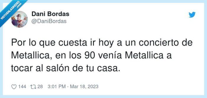 metallica,concierto,caro