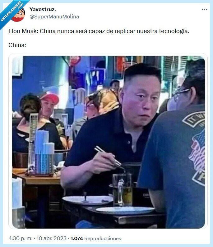 elon musk,china,replicar,tecnología