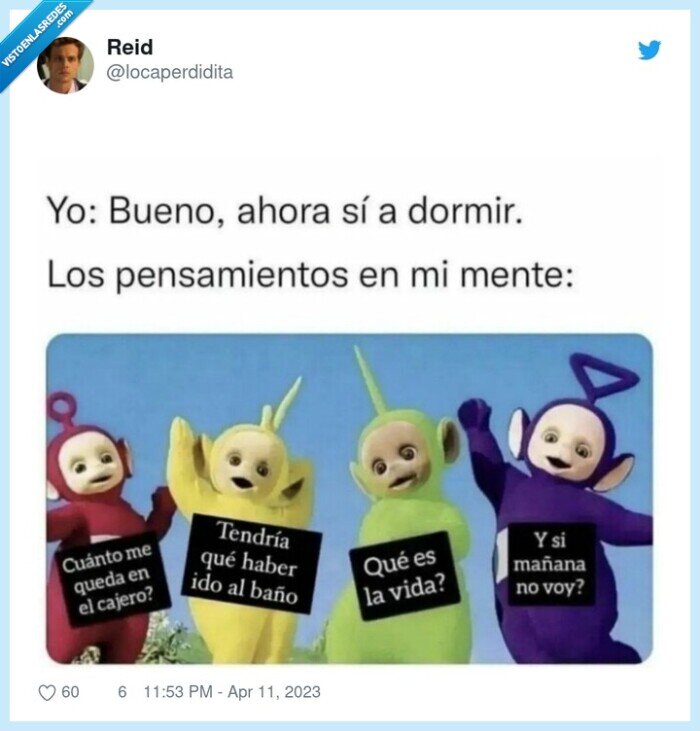 dormir,teletubbies