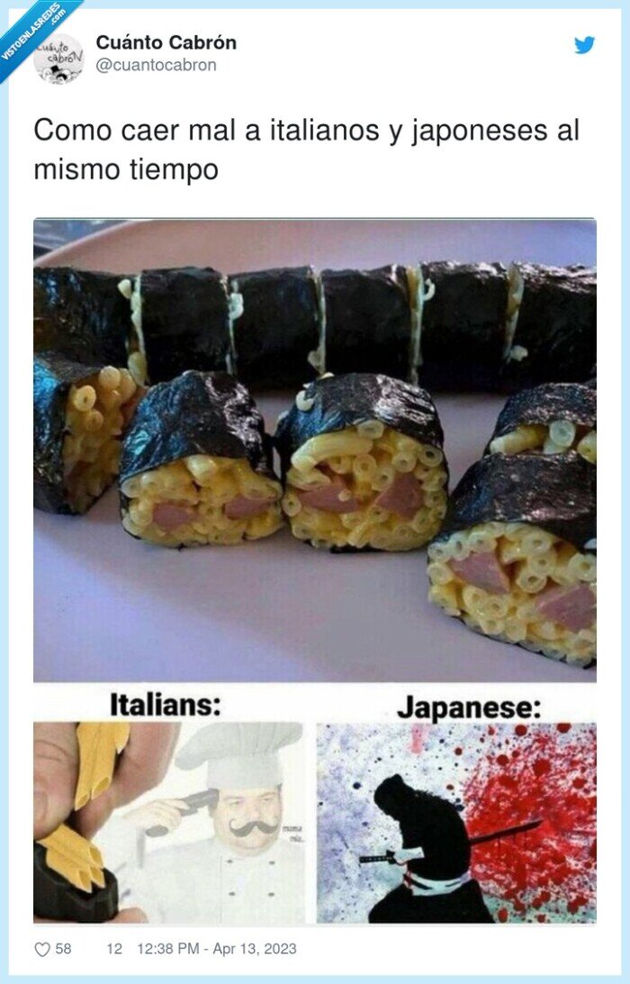 italianos,japoneses,tiempo,mismo,sushi,pasta