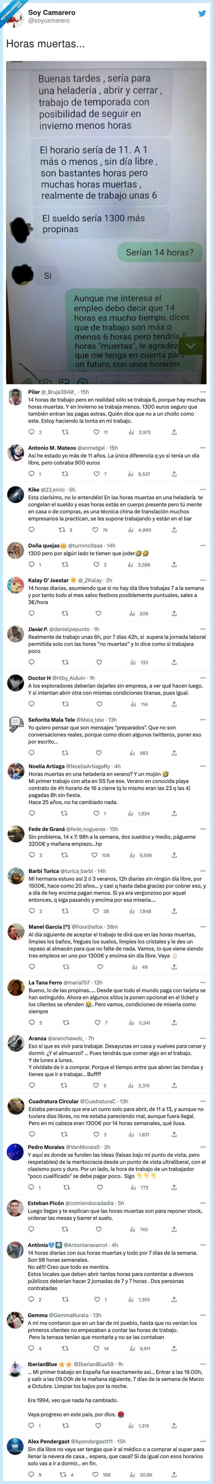 muertas,horas,trabajo,estafa