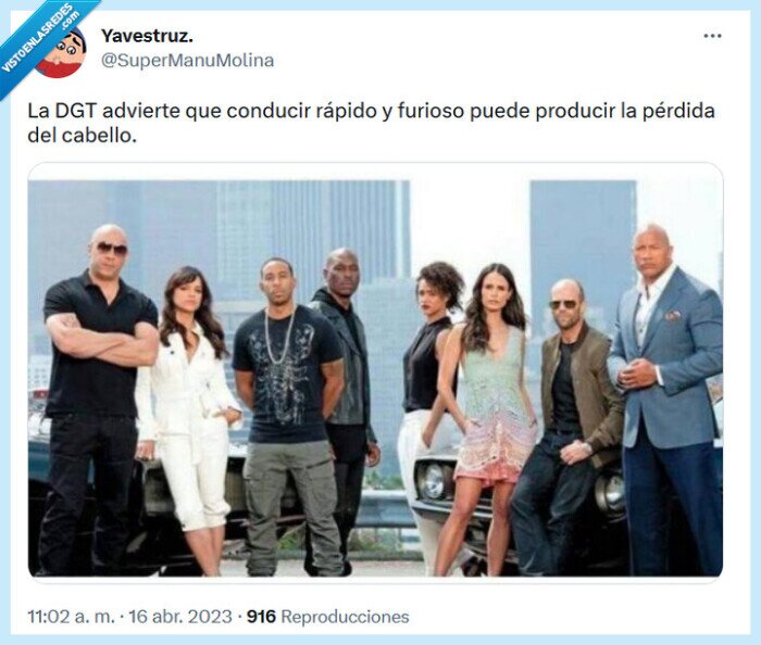 dgt,cabello,a todo gas,pérdida