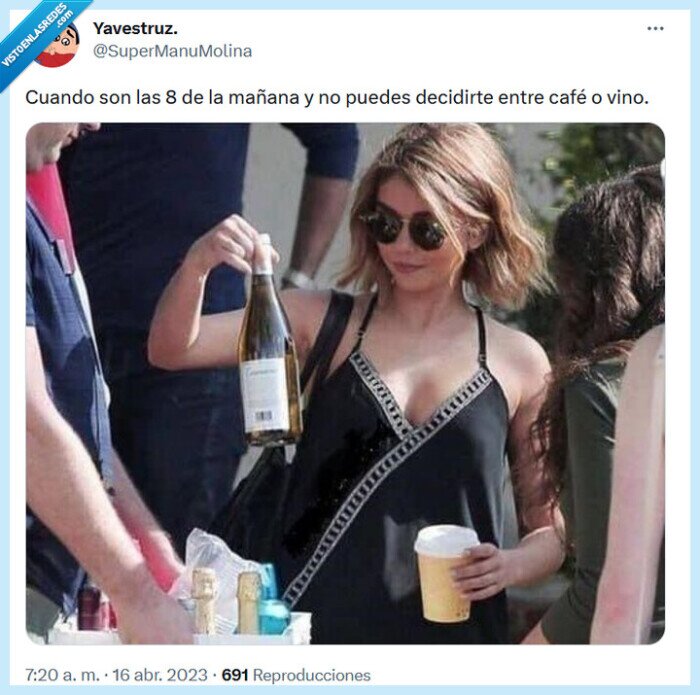 vino,café,mañana,elegir