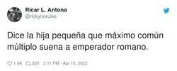Enlace a Primo hermano de Mínimo Común Denominador... cónsul de provincias, por @rickynorules