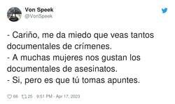Enlace a Desconfía, por @VonSpeek