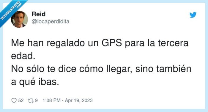 regalo,tercera edad,recordar,llegar,proposito,gps