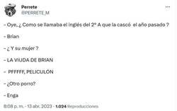 Enlace a LA VIDA DE BRIAN, por @PERRETE_M