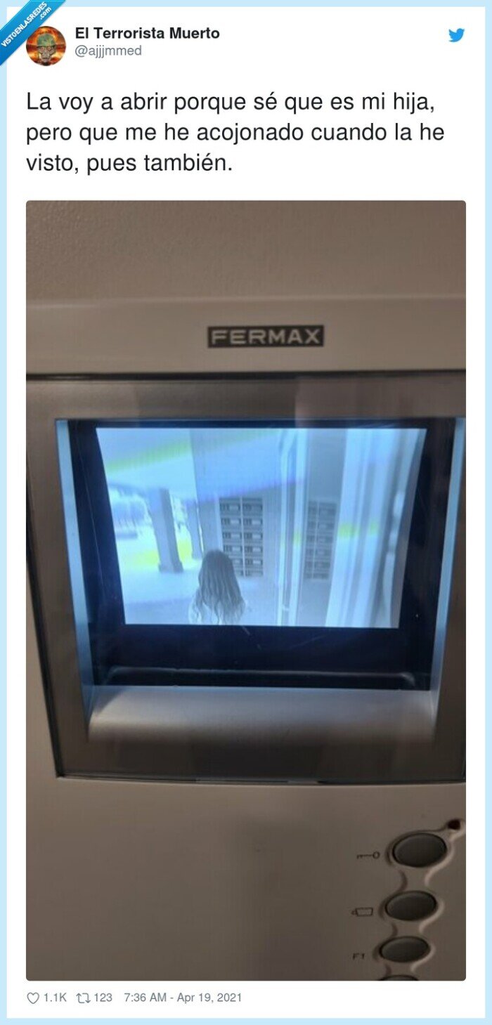 interfono,camara,miedo,abrir,casa