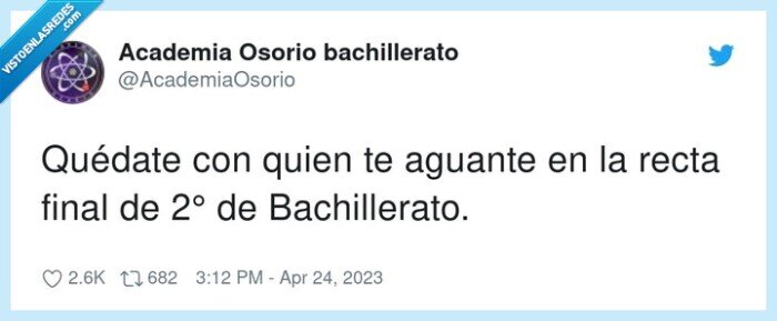 bachillerato,quédate,aguantar,recta final