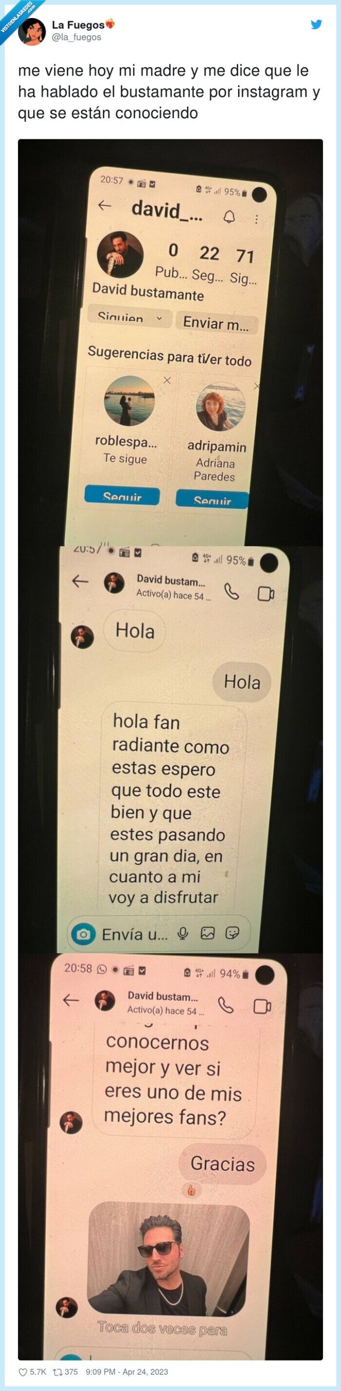 bustamante,conociendo,instagram,madre