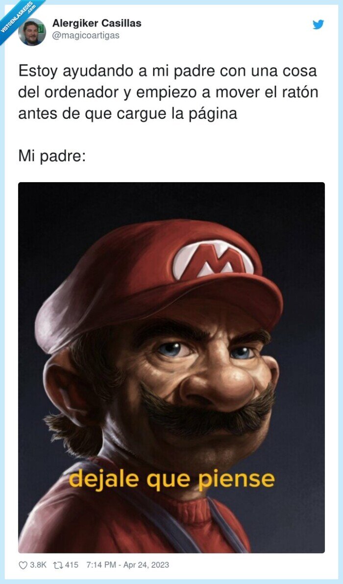ordenador,ayudando,pensar,padre,página,ratón,cargue,mario