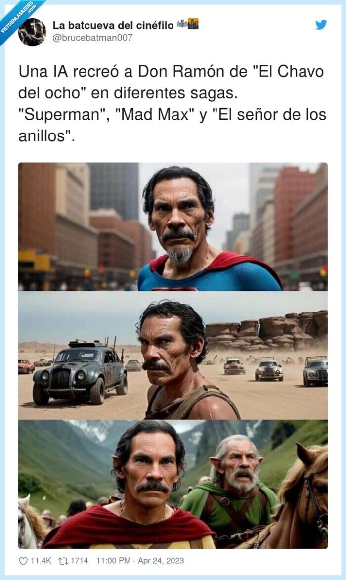 diferentes,superman,recreó,anillos,señor ramón