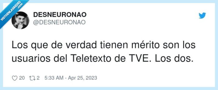 teletexto,usuarios,mérito