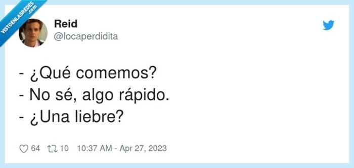 comer,rápido,liebre