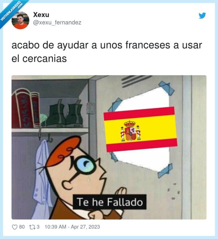 franceses,cercanias,ayudar