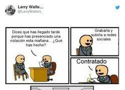 Enlace a Lo importante es la carnaza, por @LarryWalters_