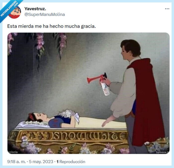 blancanieves,despertar,beso