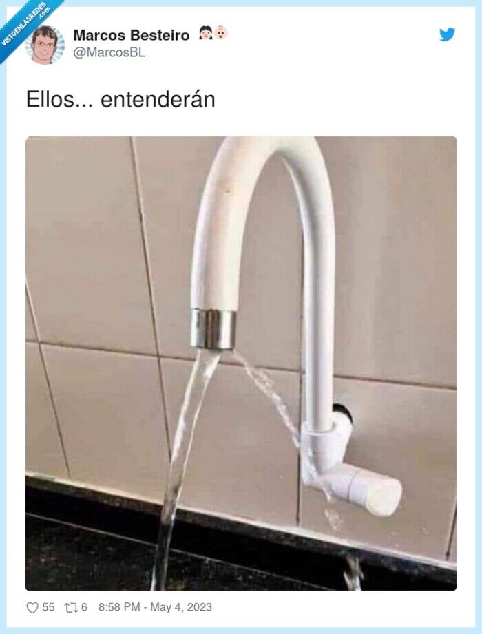entender,grifo,chorro,desviado