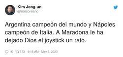 Enlace a ¡Va por ti Diego!, por @norcoreano