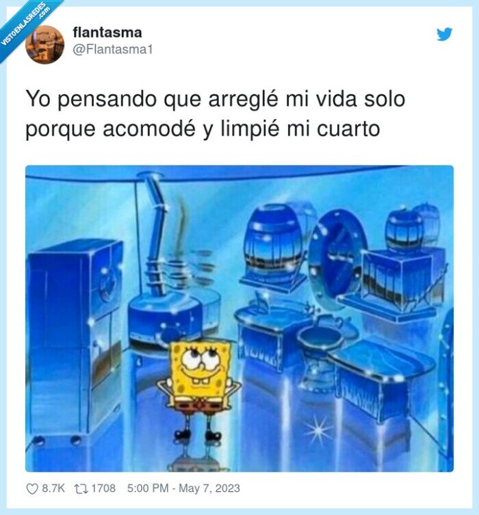 arreglar,habitación,limpiar,bob esponja