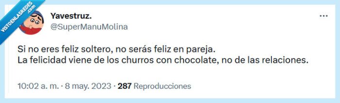 feliz,churros,chocolate,relación,soltero,pareja