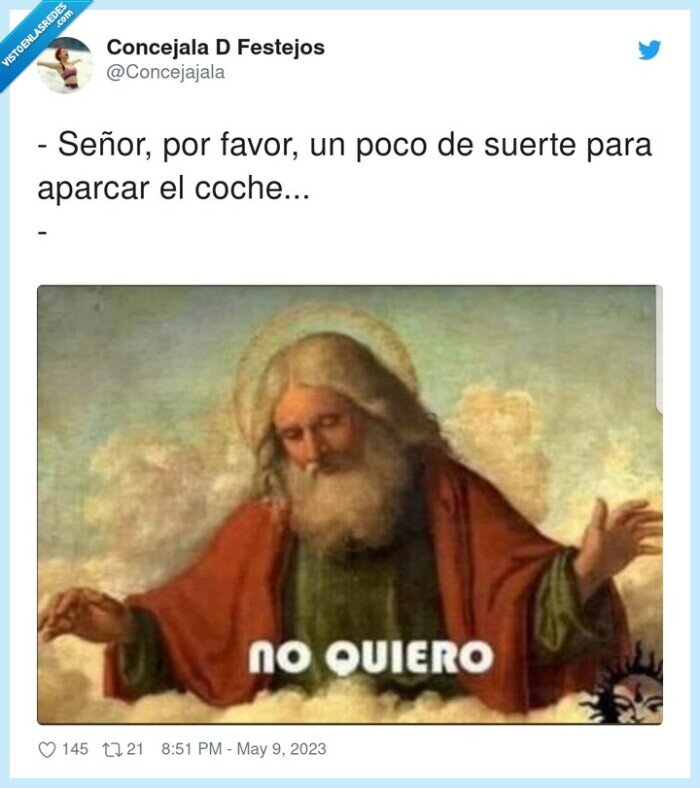 aparcar,señor,favor,suerte,coche