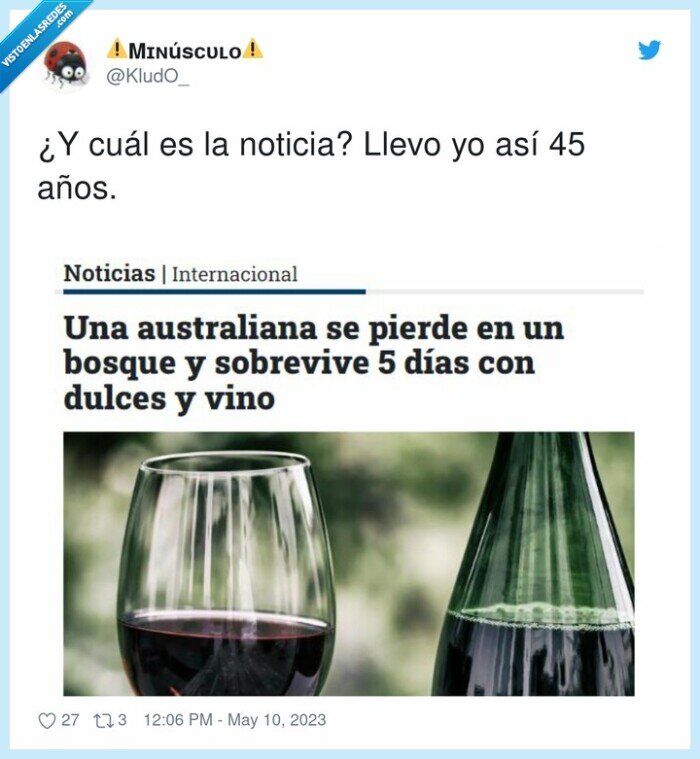 australiana,bosque,vino,sobrevivir,dulces