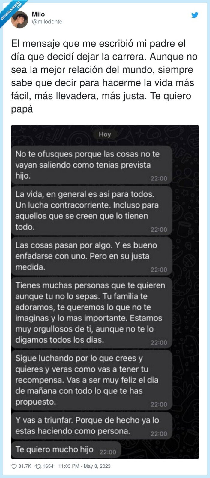 carrerar,dejar,abandonar,padre,estudios