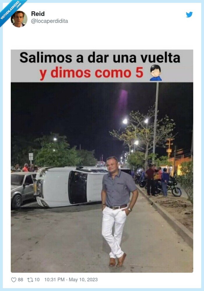 coche,vueltas,de campana,accidente