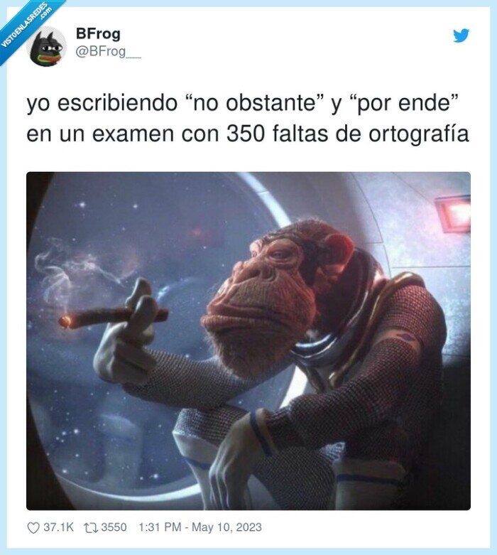 escribiendo,no obstante,ortografía,por ende,examen