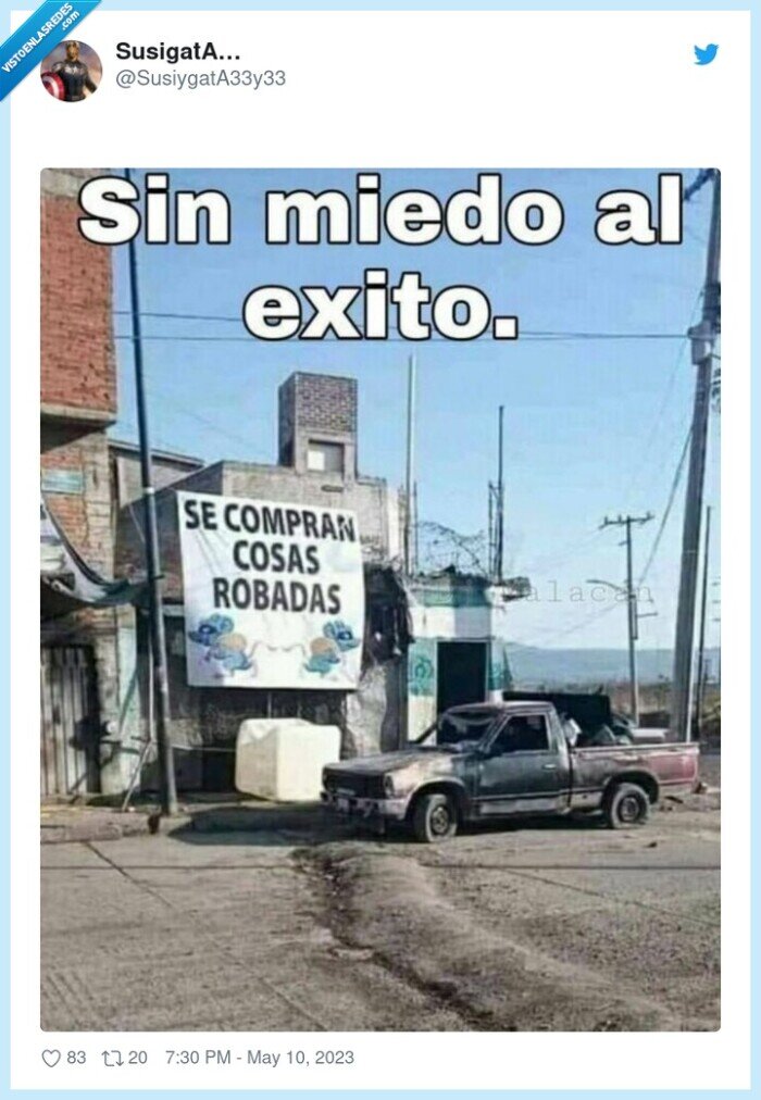 comprar,cosas robadas,exito