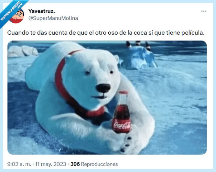 coca cola,coca,oso,película