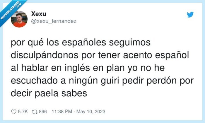disculpándonos,españoles,escuchado,acento,español,inglés