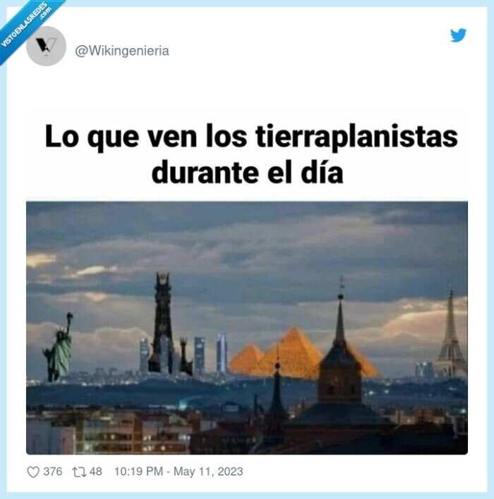 terraplanistas,monumentos,tierra plana