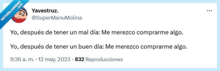 comprar,buen,mal,día