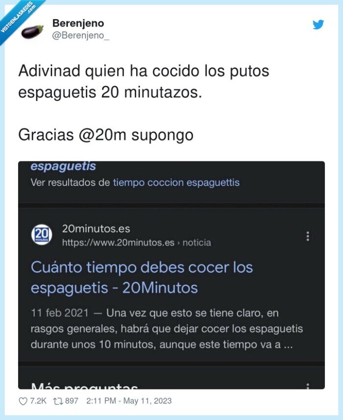 20 minutos,espaguetis,minutazos,literal,cocer,cocido