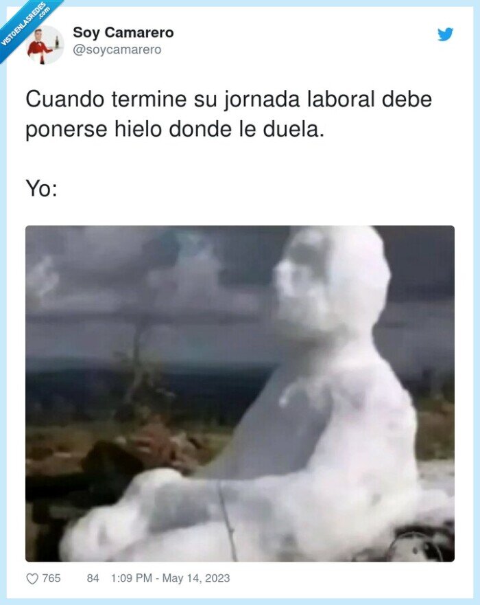terminar,jornada laboral,helado,hielo