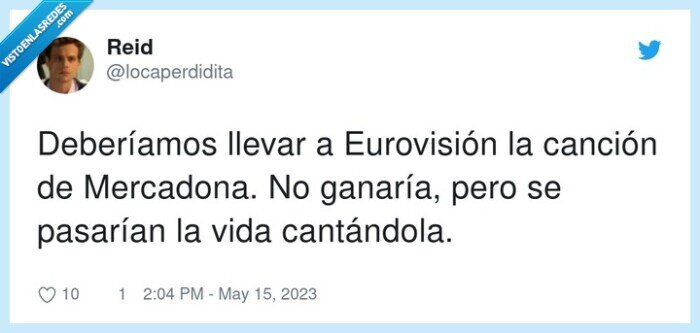deberíamos,eurovisión,cantar,mercadona,ganar