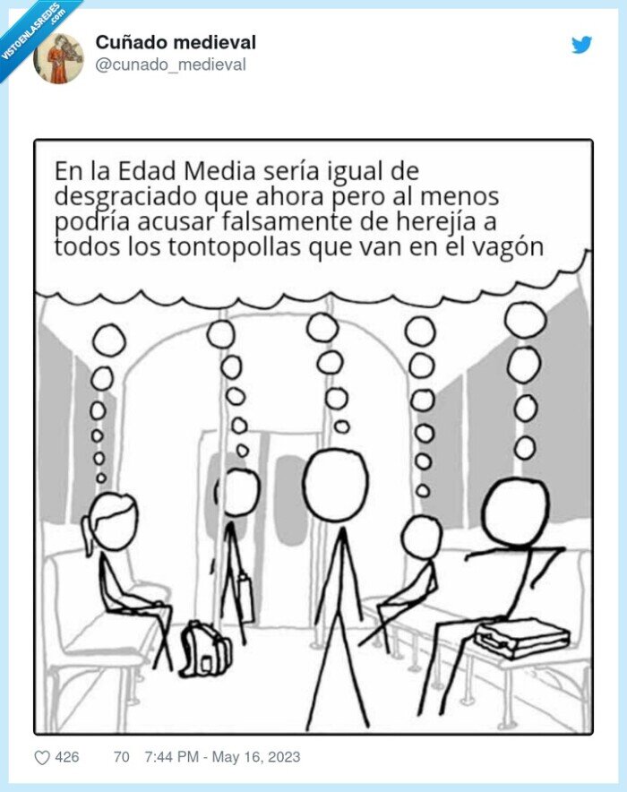 edad media,herejia,tontos,pesados