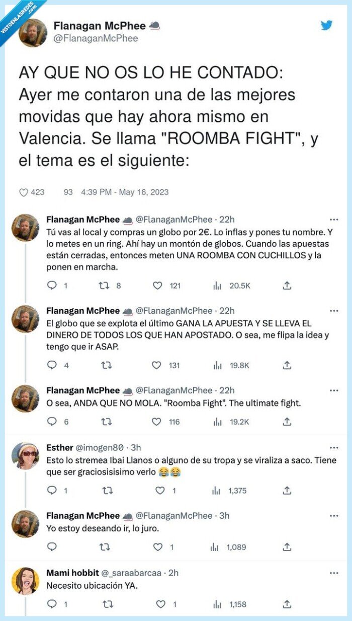 roomba fight,cuchillo,globos,juego,apostar