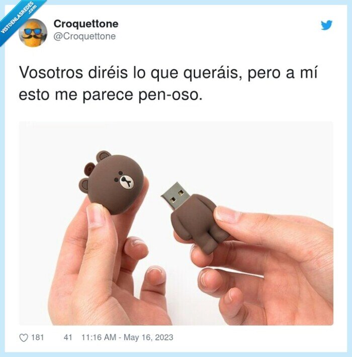 pen,oso,usb,penoso