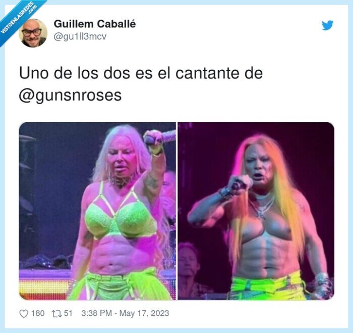 gunsnroses,cantante,leticia sabater,cringe