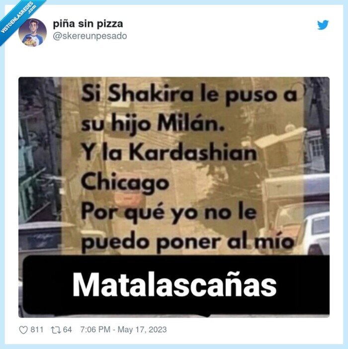 nombre,shakira,milan,chicago,matalascañas
