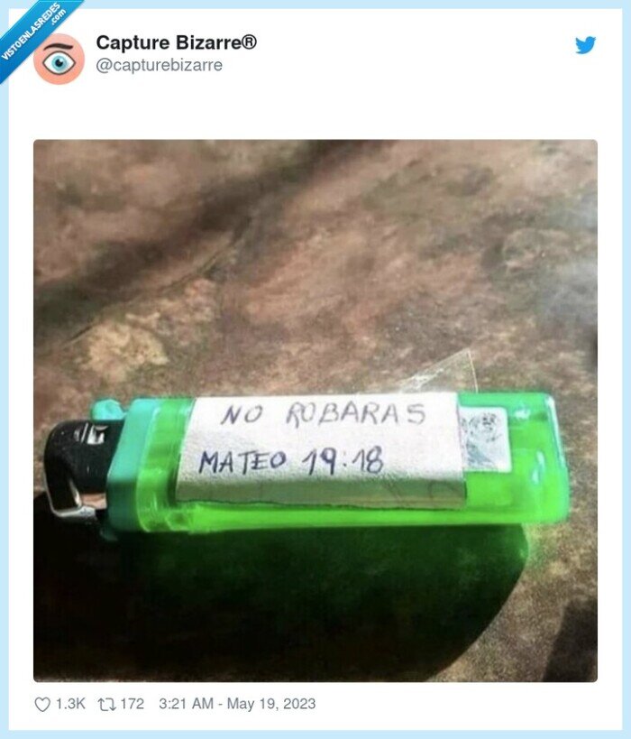 mechero,robar,nota