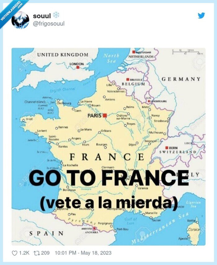 francia,mierda,vete a francia,go to france