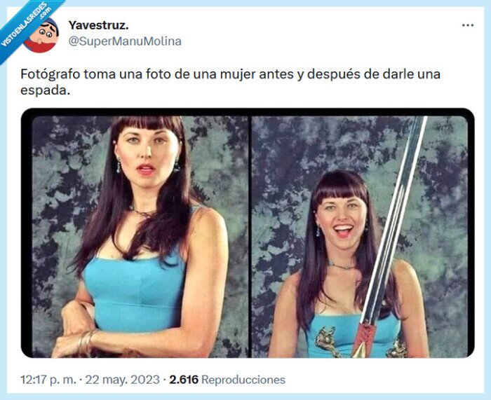 espada,lucy lawless,foto